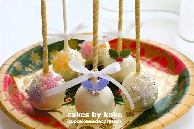 Kokoのクリスマスケーキポップス Cakes By Koko Koko S Life