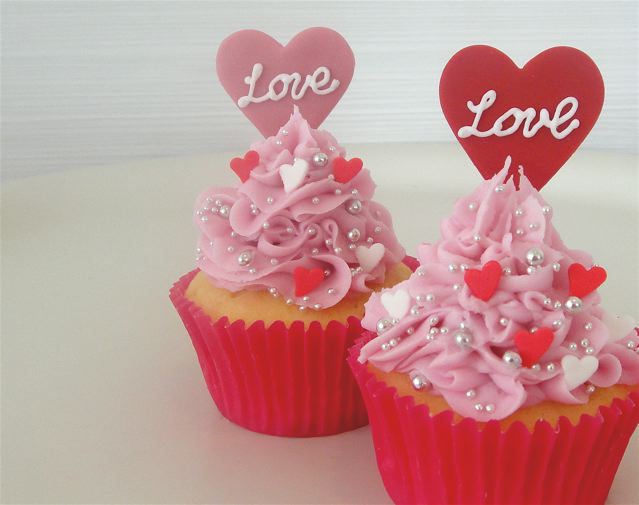 バレンタイン カップケーキ アイディア その１ Valentine S Cupcake Idea 1 Cakes By Koko Koko S Life