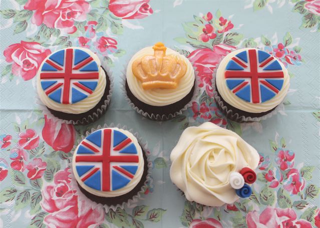 とってもブリティッシュなカップケーキ Very British Design Cupcakes Cakes By Koko Koko S Life
